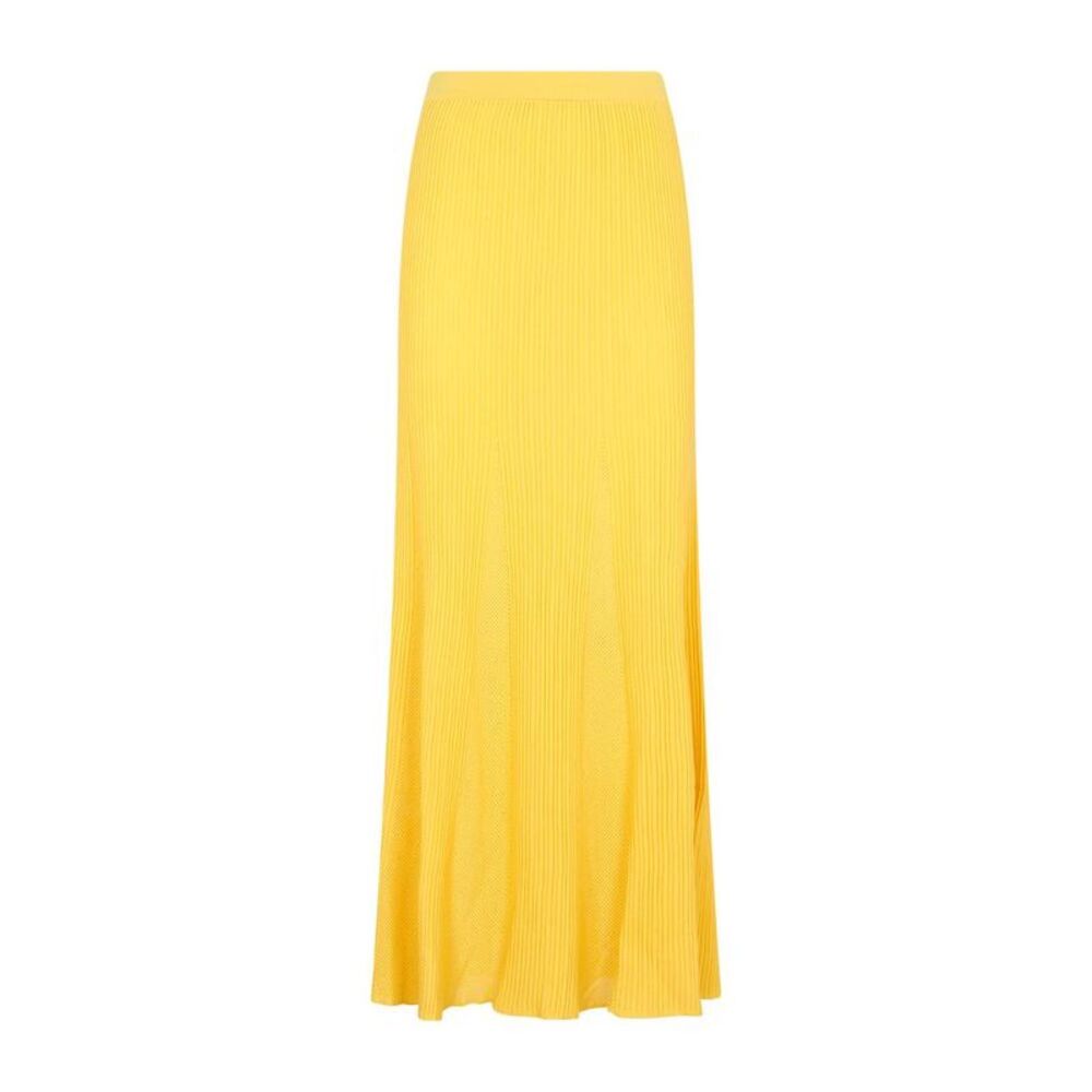 GABRIELA HEARST Ribbed Knit Maxi Skirt Women YELLOW & ORANGE Skirts